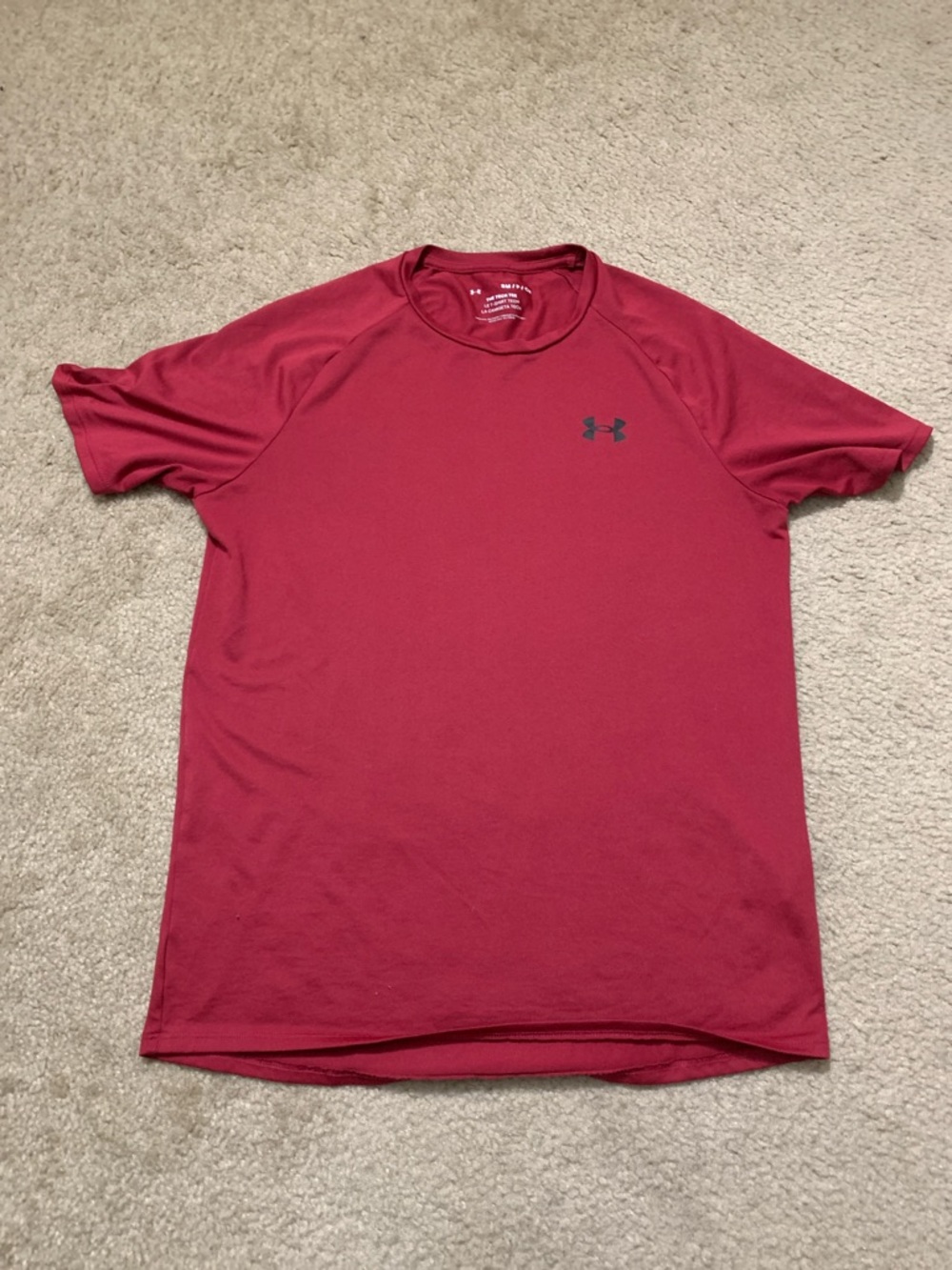 Under Armour Men’s Red Short-Sleeve Performance Tee